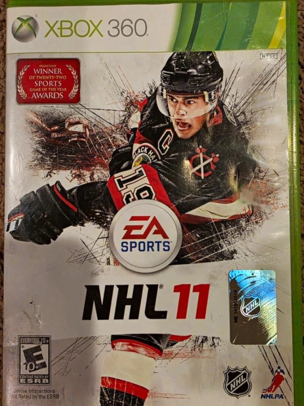 EA SPORTS NHL 11 Xbox 360 NTSC-U/C E10+ Multiplayer Hockey Sports